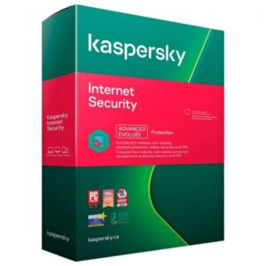 Kaspersky Internet Security 1+ 1 Users 2021 Antivirus