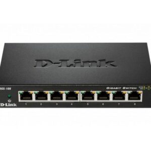 D-link 8-Port Unmanaged Gigabit Metal Desktop Switch DGS-108
